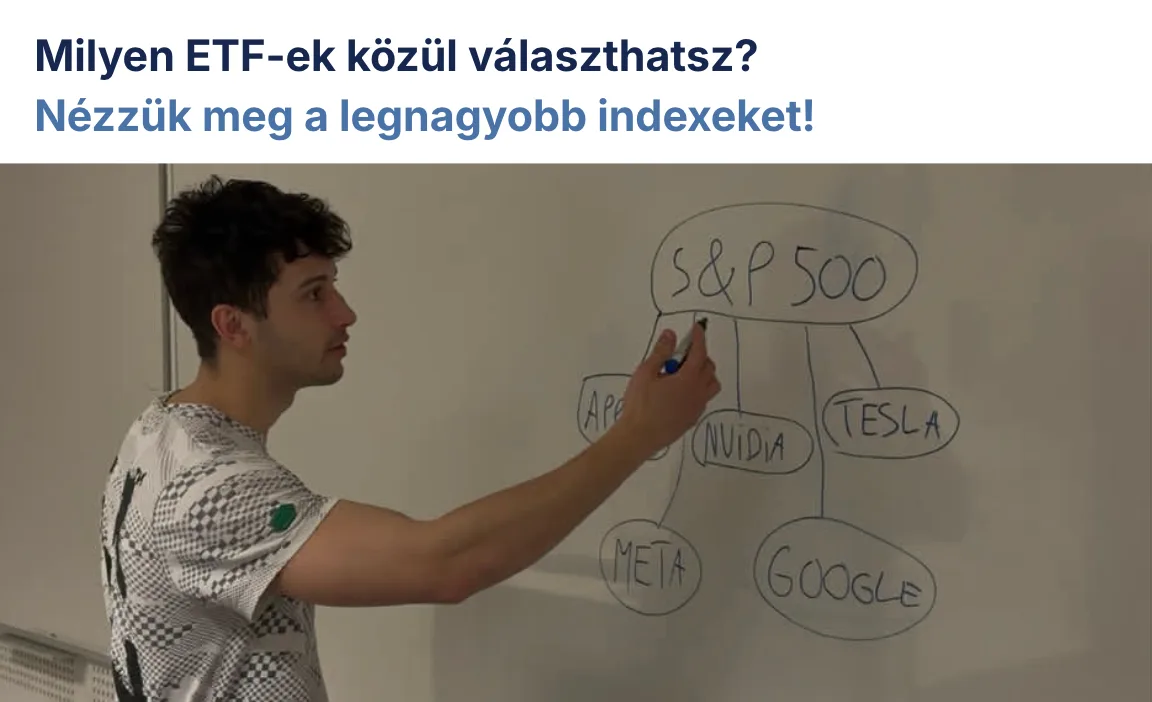 Borítókép – S&P 500 és a legnépszerűbb indexek