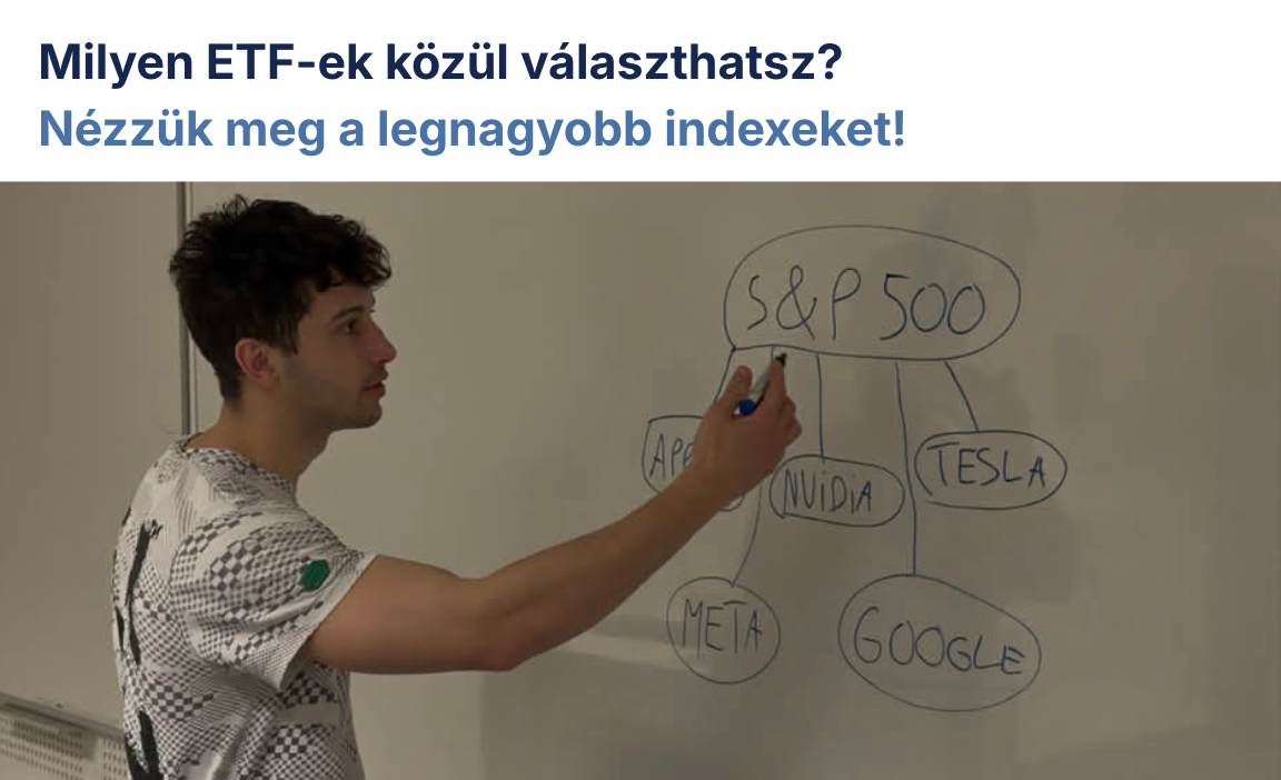 Borítókép – S&P 500 és a legnépszerűbb indexek
