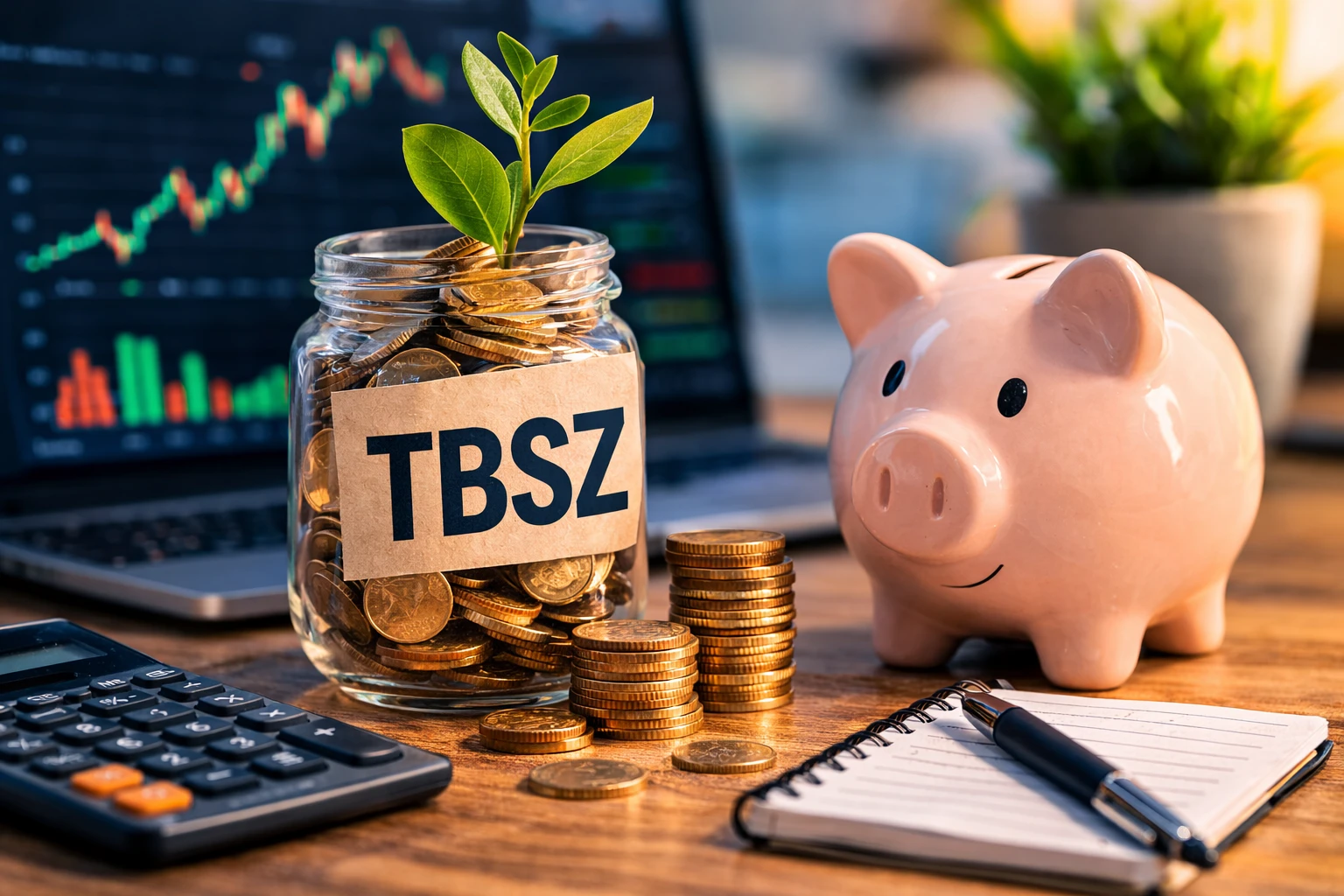 TBSZ megtakarítás befőttesüvegben és persely